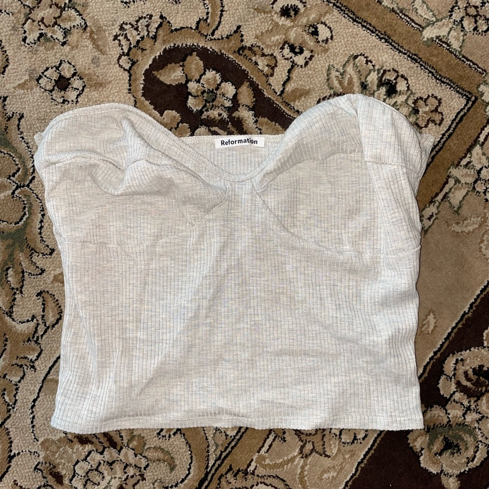reformation bustier